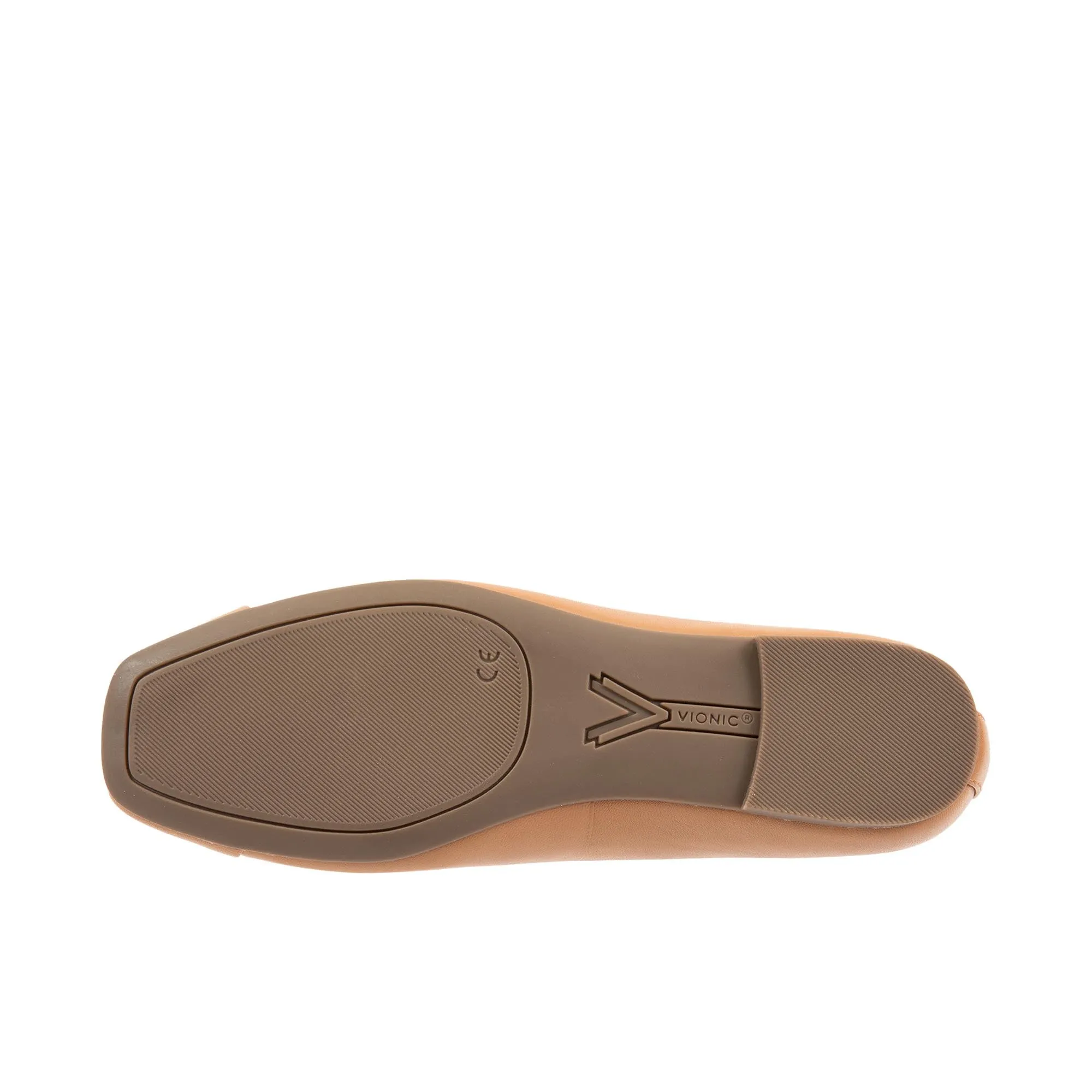 Vionic Womens Klara Ballet Flat Camel