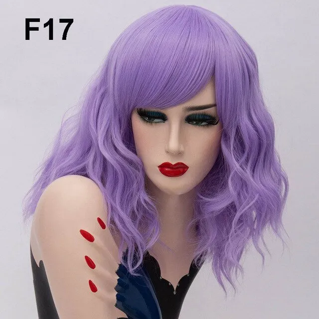 Wig Queen Mulan (Light Purple)